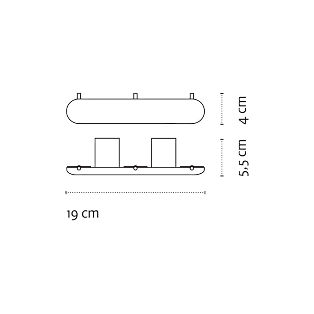 Three-Hook Hanger – Corona – Matt White