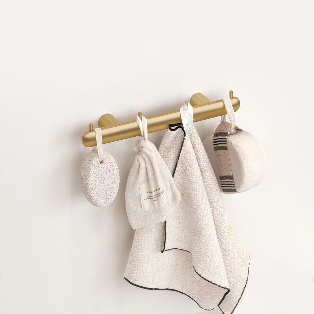Six-Hook Hanger – Corona – Polished Stainless Steel