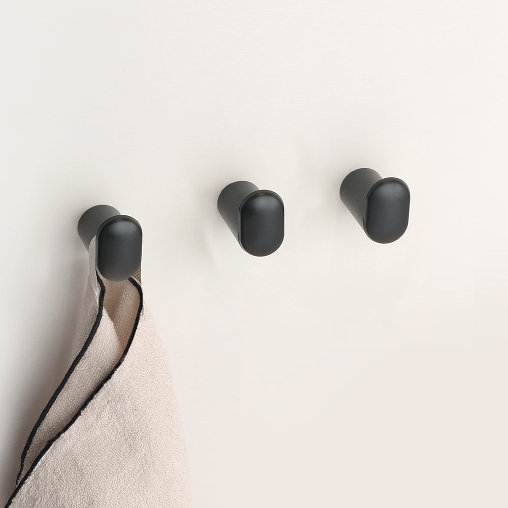Single Hook – Corona – Matt Black