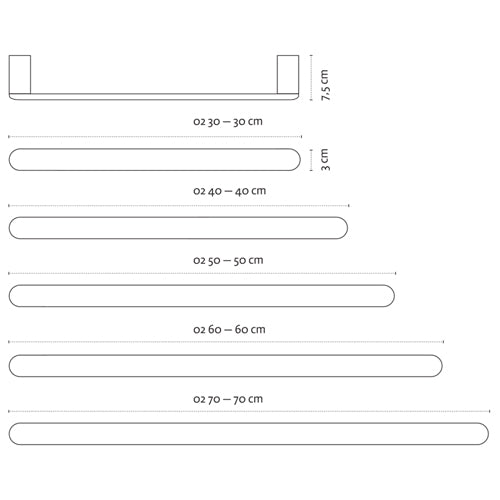 Towel Bar 30 cm image 25