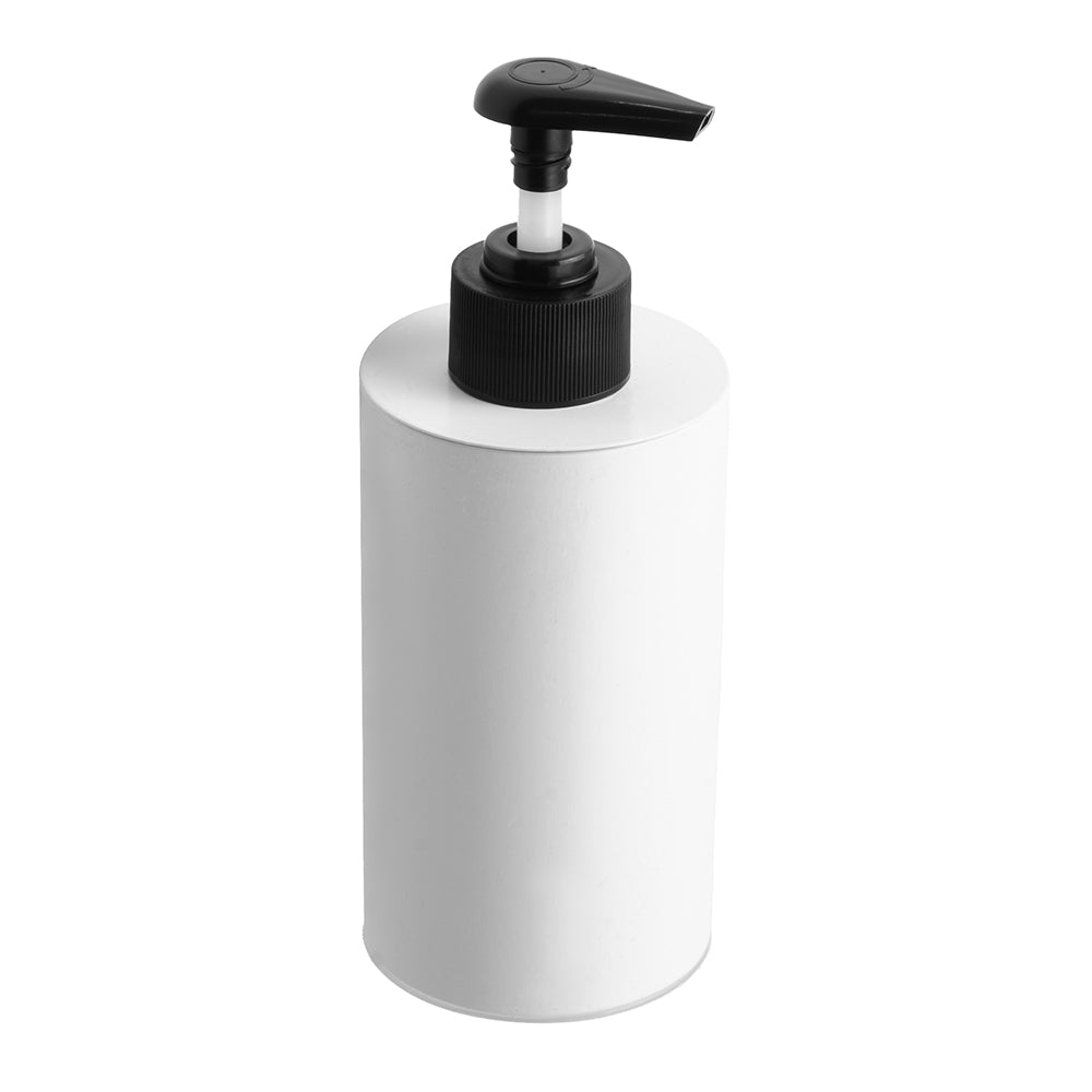 KAPITAN freestanding soap dispenser, 250 ml, plastic pump — matt white