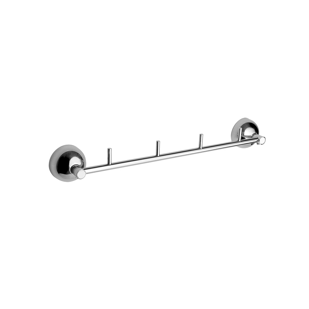 Four-Hook Rack – CLASSICO – Polished Stainless Steel