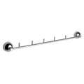 Six-Hook Rack – CLASSICO – Polished Stainless Steel