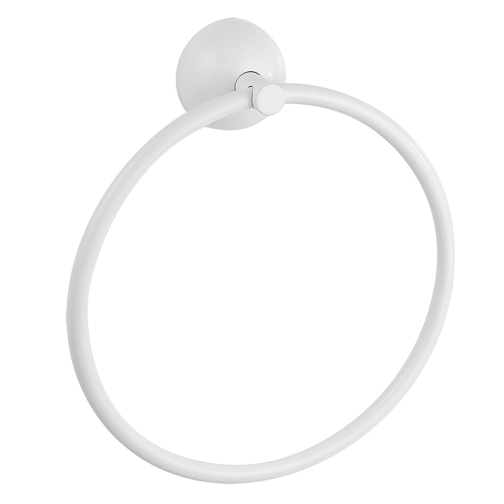 Round Towel Ring – CLASSICO – Matt White