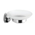 Glass Soap Dish – CLASSICO – Polished Stainless Steel