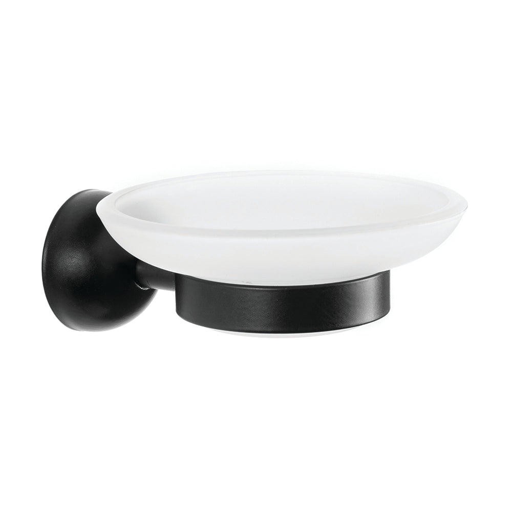 Glass Soap Dish – CLASSICO – Matt Black