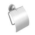 Toilet Roll Holder with Cover – CLASSICO – Brushed Stainless Steel