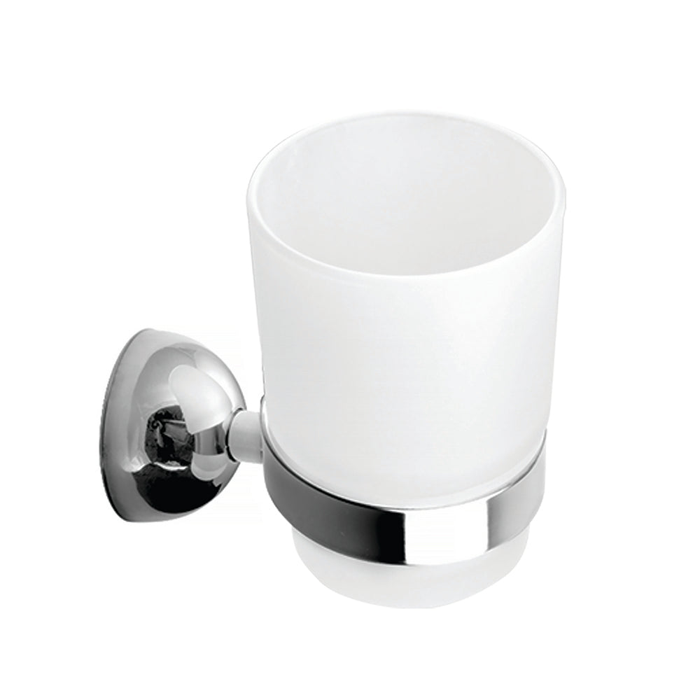 Glass Tumbler Holder – CLASSICO – Polished Stainless Steel