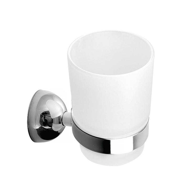 Glass Tumbler Holder – CLASSICO – Polished Stainless Steel