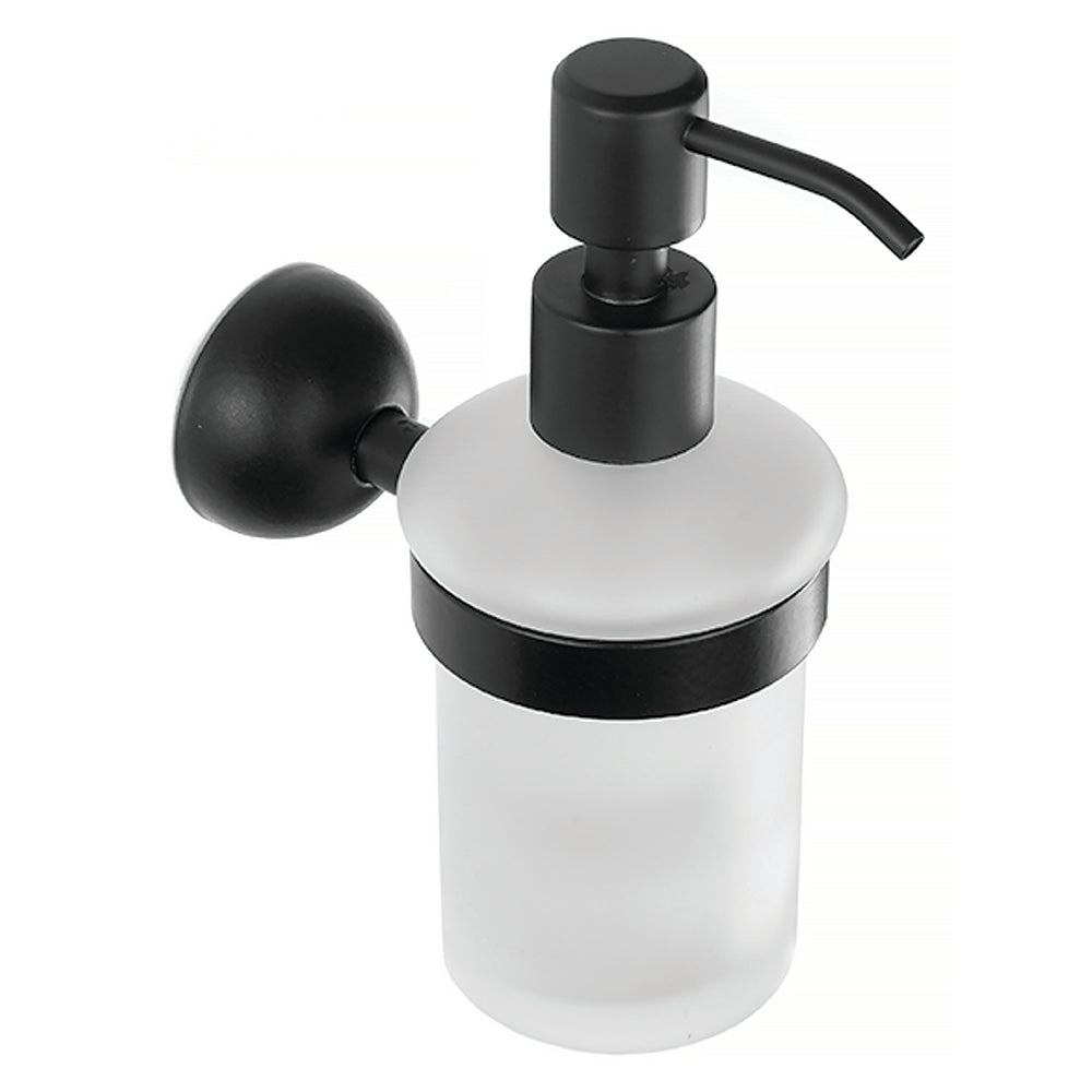 Wall-Mounted Soap Dispenser 180 ml – CLASSICO – Matt Black