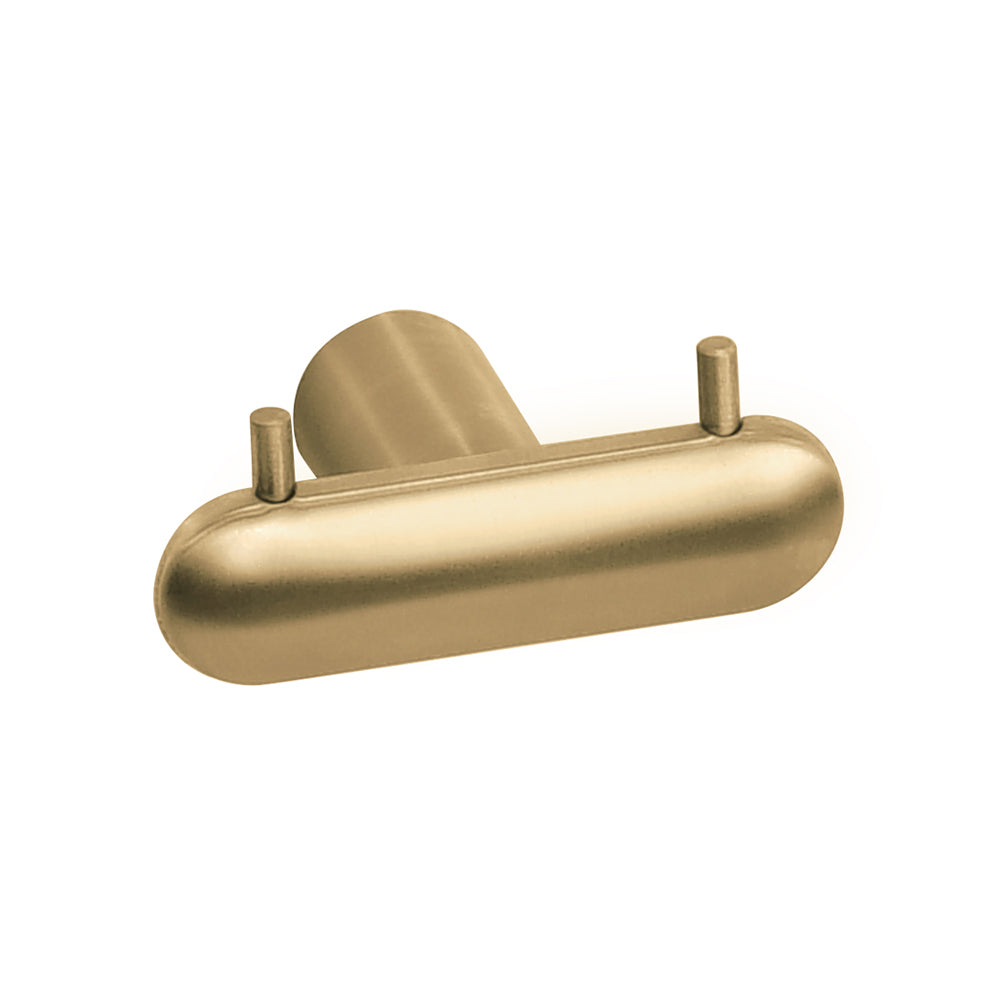 Double Hook – Corona – Brushed Gold