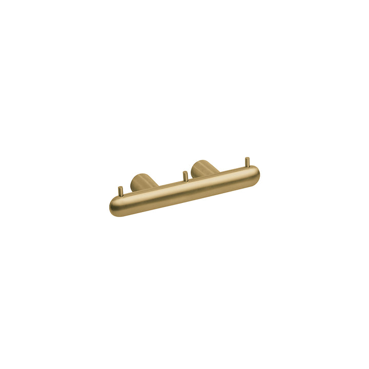 Three-Hook Hanger – Corona – Brushed Gold
