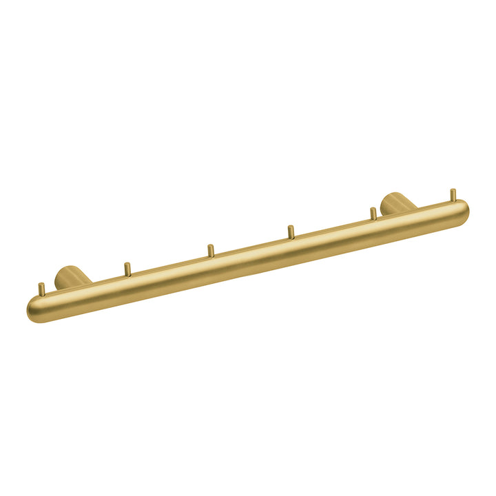 Six-Hook Hanger – Corona – Brushed Gold
