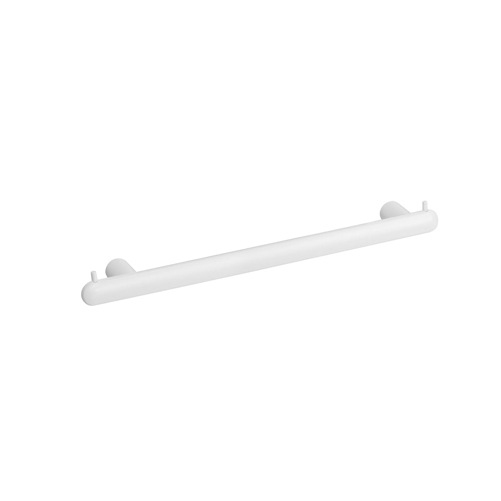 Towel Bar With Two Hooks – Corona – Matt White – 50 cm