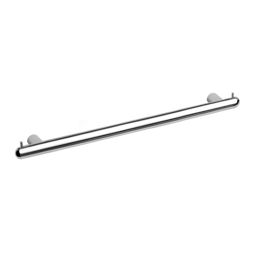 Towel Bar With Two Hooks – Corona – Polished Stainless Steel – 60 cm