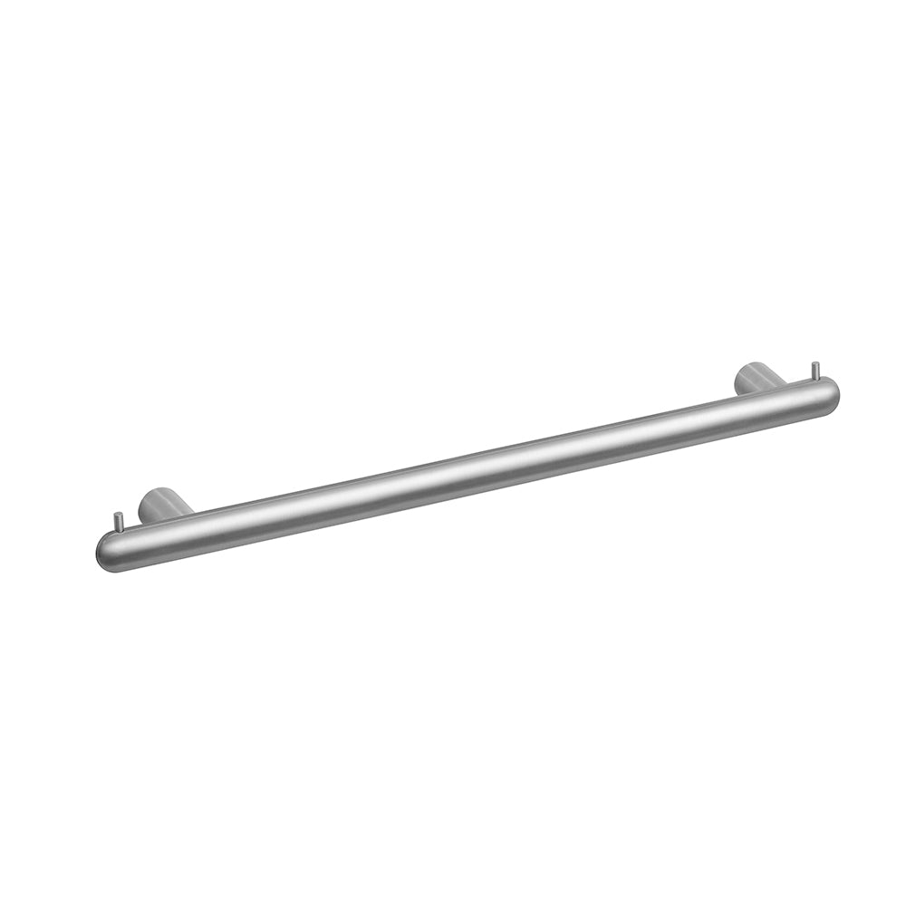 Towel Bar With Two Hooks – Corona – Brushed Stainless Steel – 60 cm