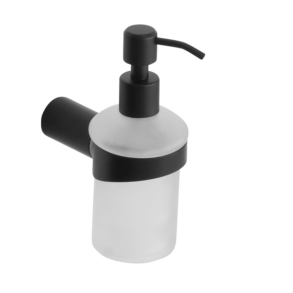 Glass Soap Dispenser – Corona – Matt Black