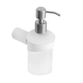 Glass Soap Dispenser – Corona – Matt White