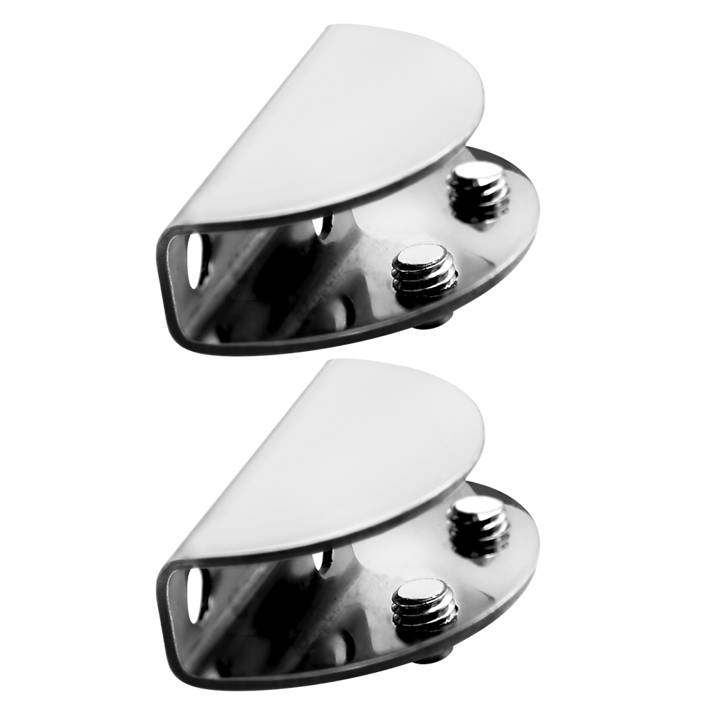 KAPITAN 90 05 shelf holders, set of two — polished