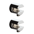 KAPITAN 90 66 shelf holders, set of two — polished
