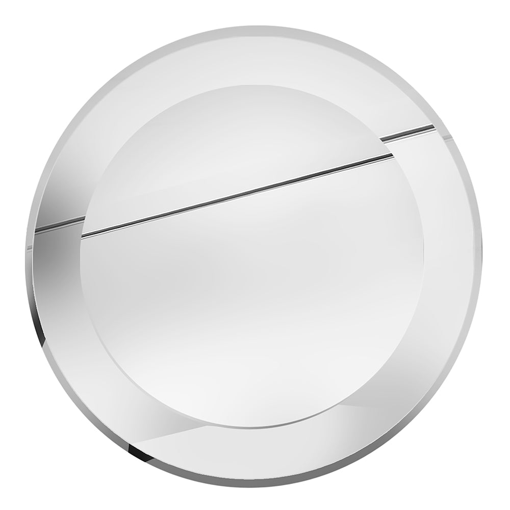 Round Bevelled Bathroom Mirror