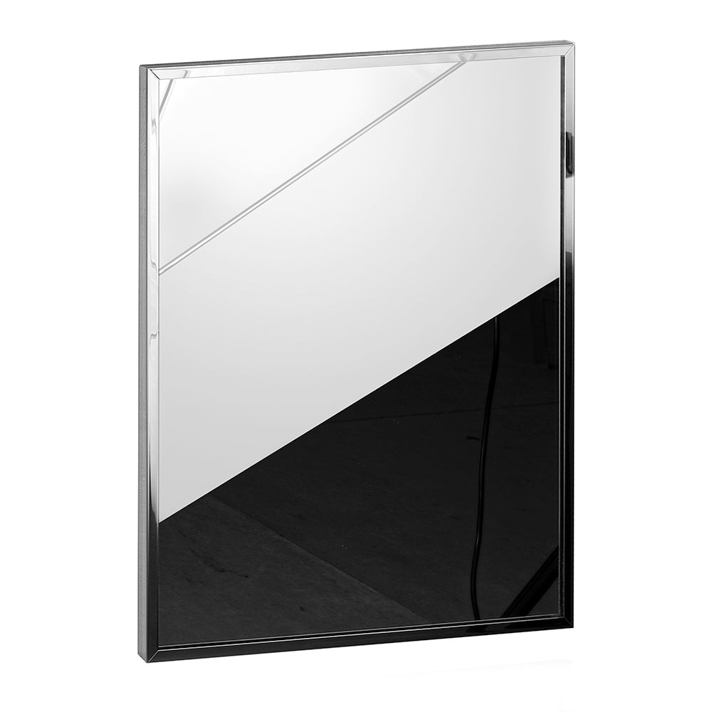 Framed Bathroom Mirror – Polished Stainless Steel