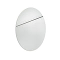 Round Polished-Edge Bathroom Mirror