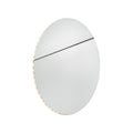 Round Backlit Bathroom Mirror