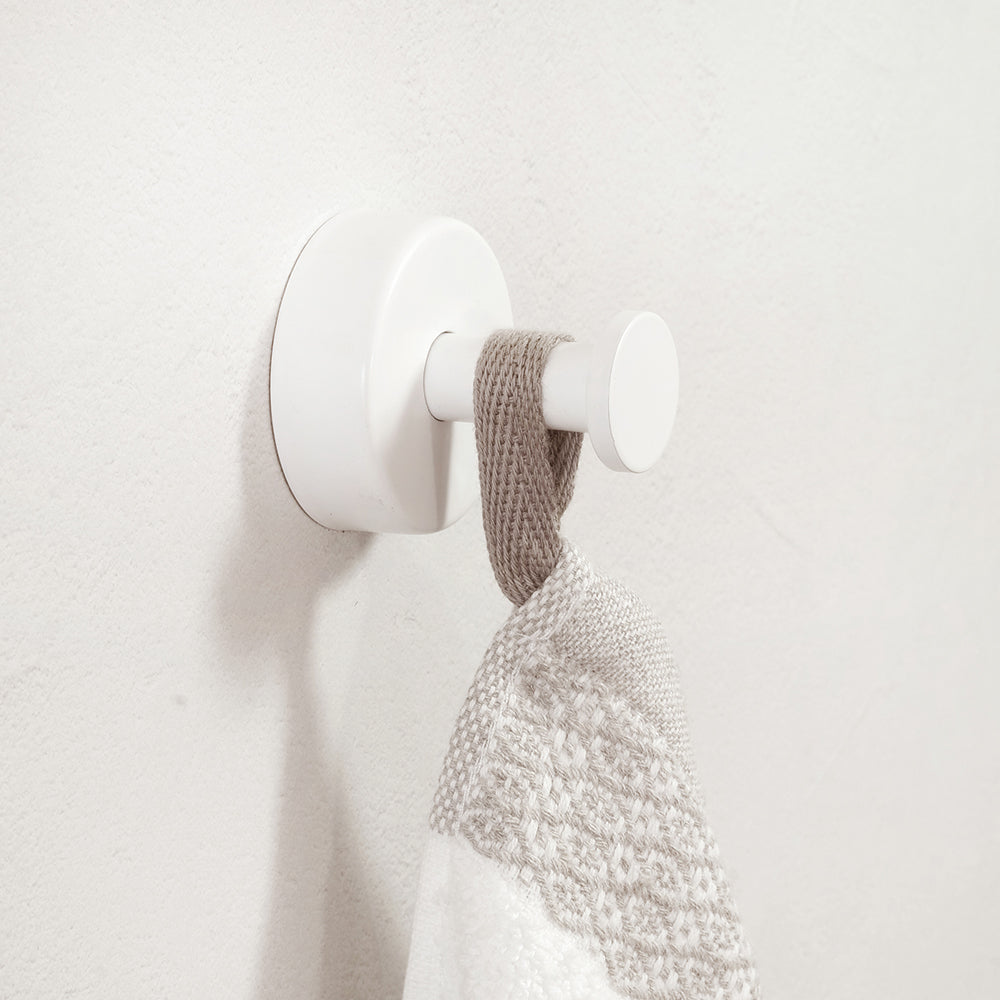 Single Hook – MODERNO – Matt White — interior view