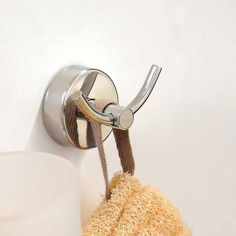 Double Hook – MODERNO – Polished Stainless Steel — interior view