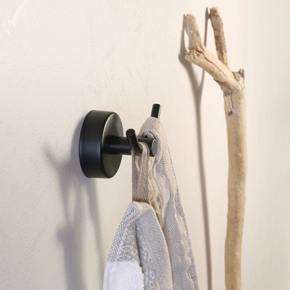 Double Hook – MODERNO – Matt Black — interior view