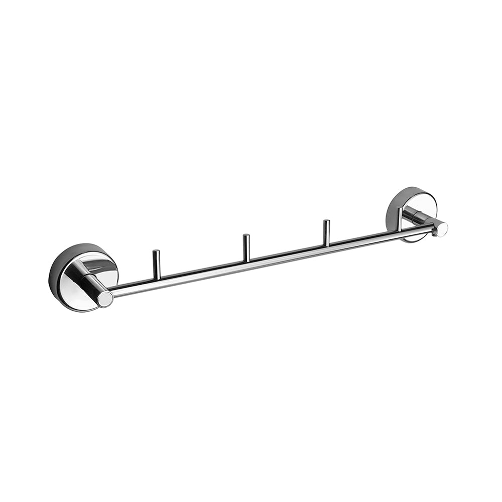 Four-Hook Rack – MODERNO – Polished Stainless Steel