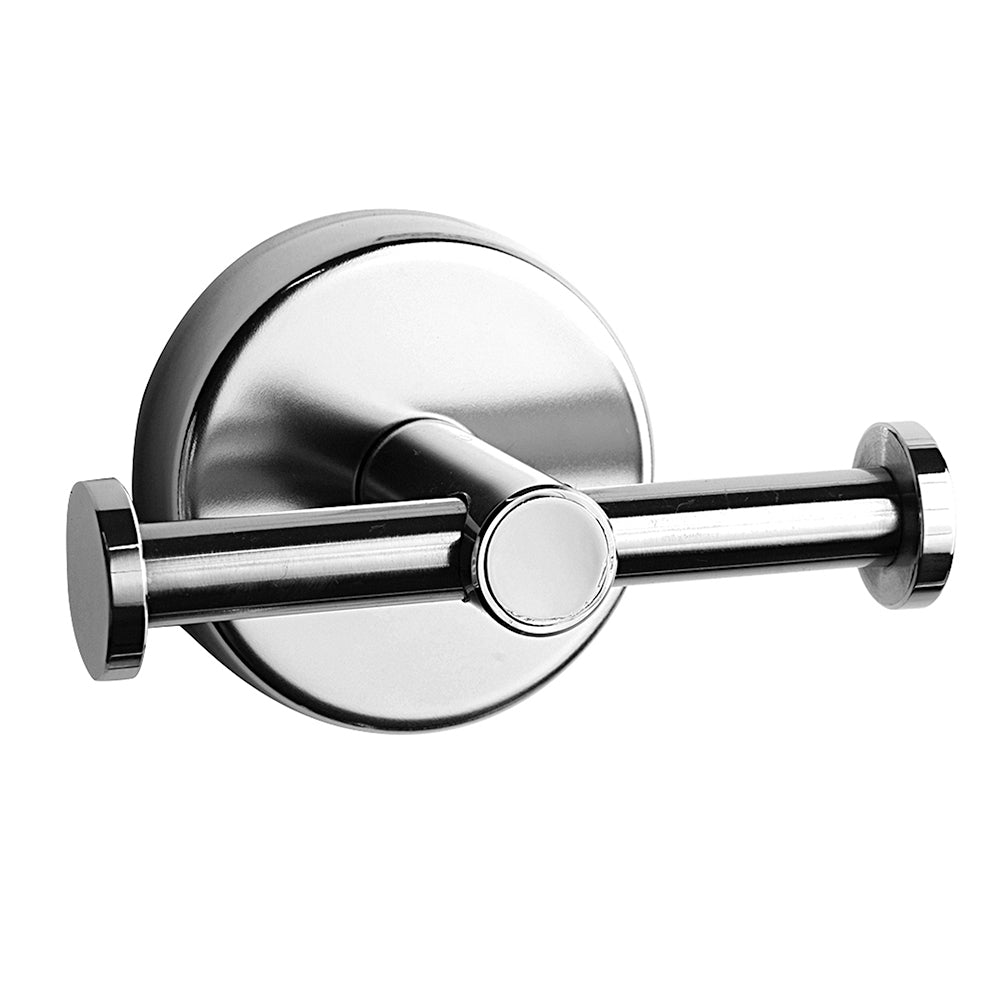 Two-Hook Hanger – MODERNO – Polished Stainless Steel