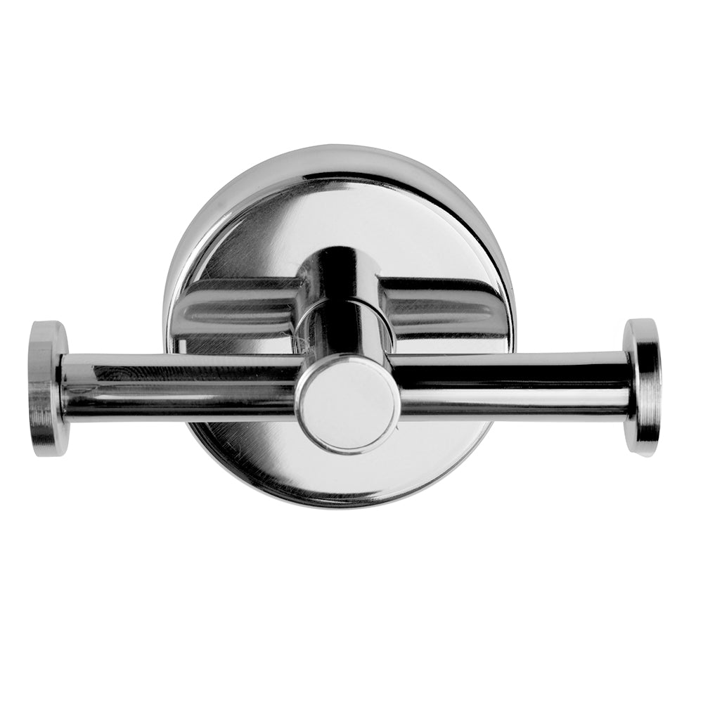 Two-Hook Hanger – MODERNO – Polished Stainless Steel