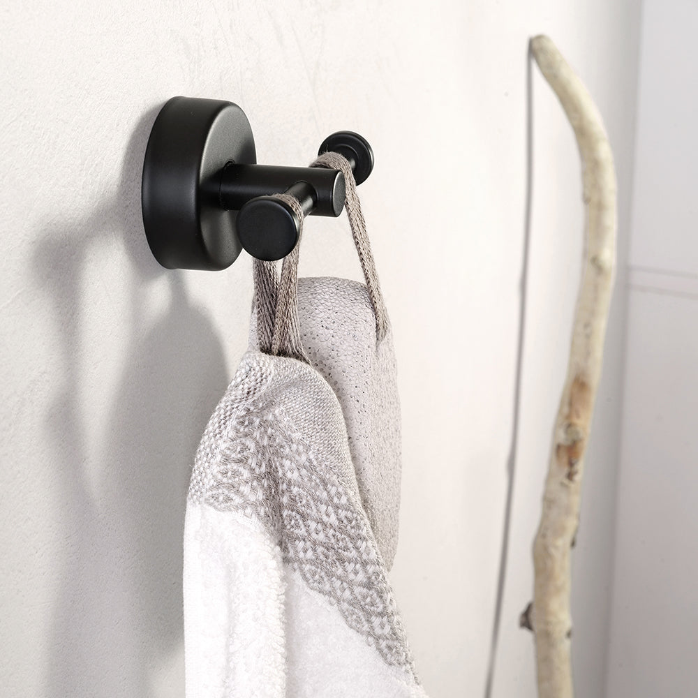 Two-Hook Hanger – MODERNO – Matt Black — interior view