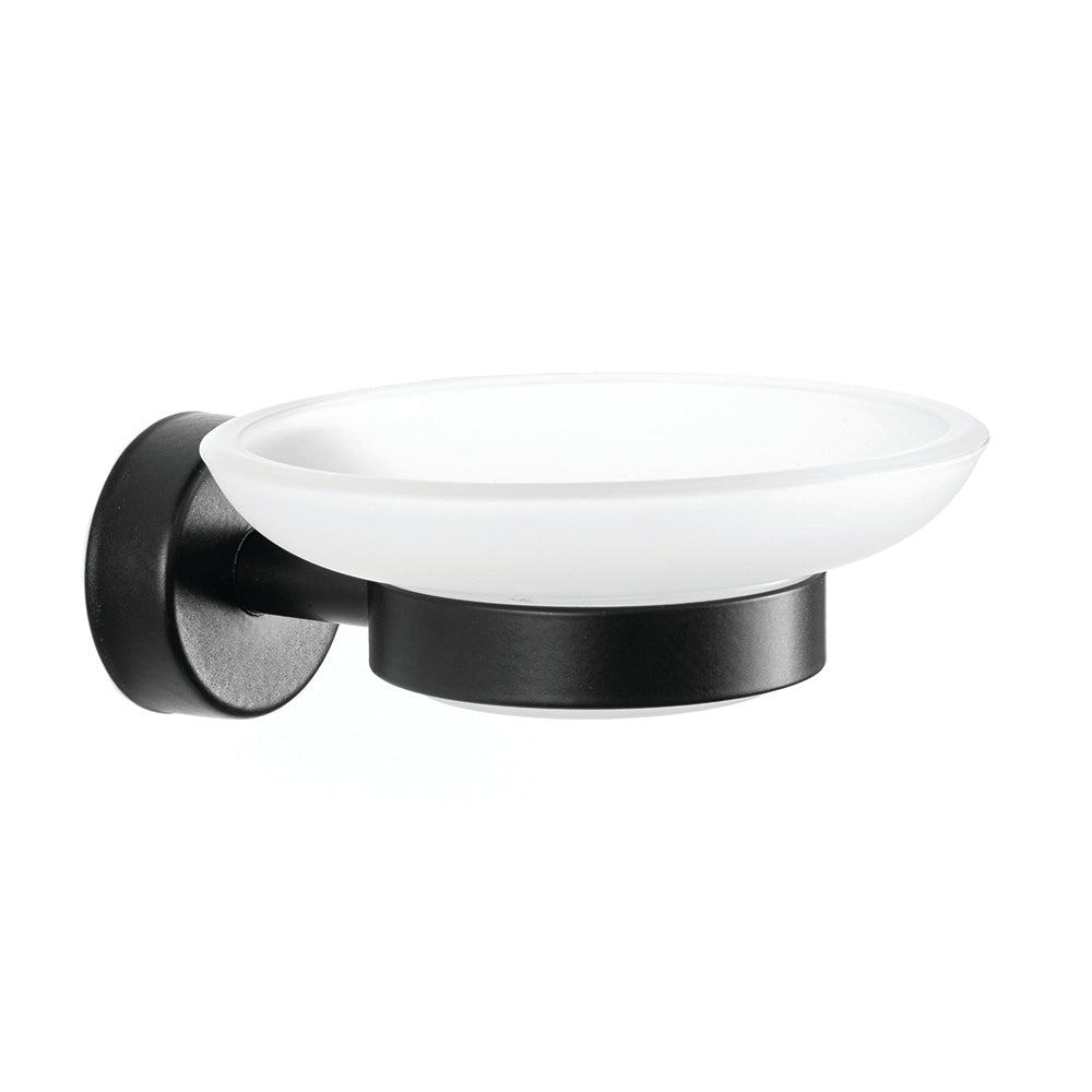 Glass Soap Dish – MODERNO – Matt Black