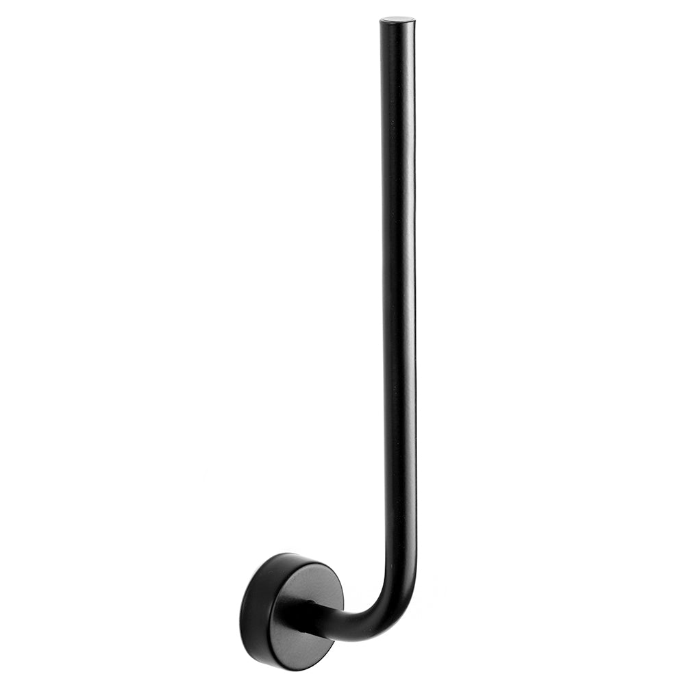 Double Straight Toilet Roll Holder – MODERNO – Matt Black