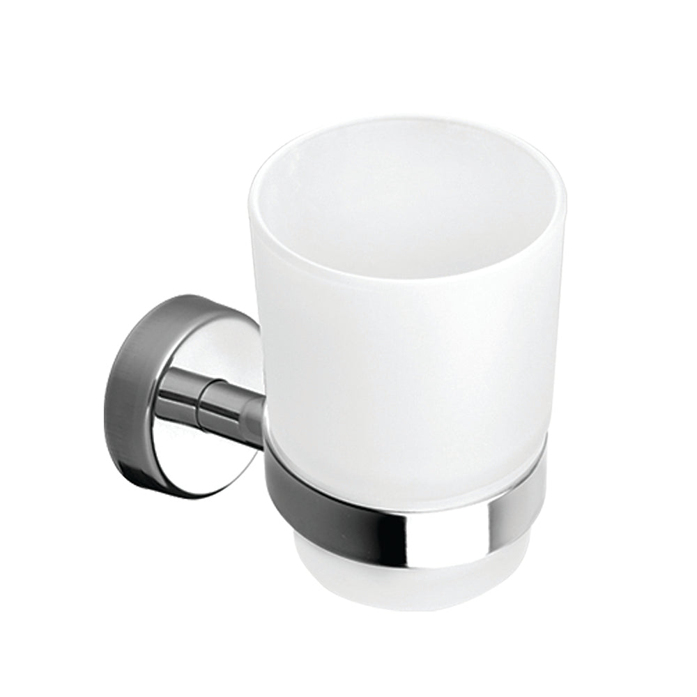 Glass Tumbler Holder – MODERNO – Polished Stainless Steel