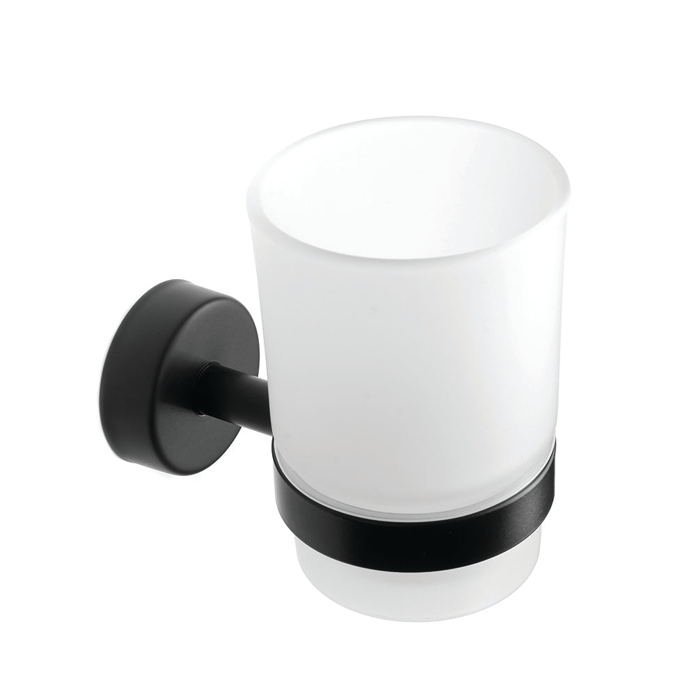 Glass Tumbler Holder – MODERNO – Matt Black