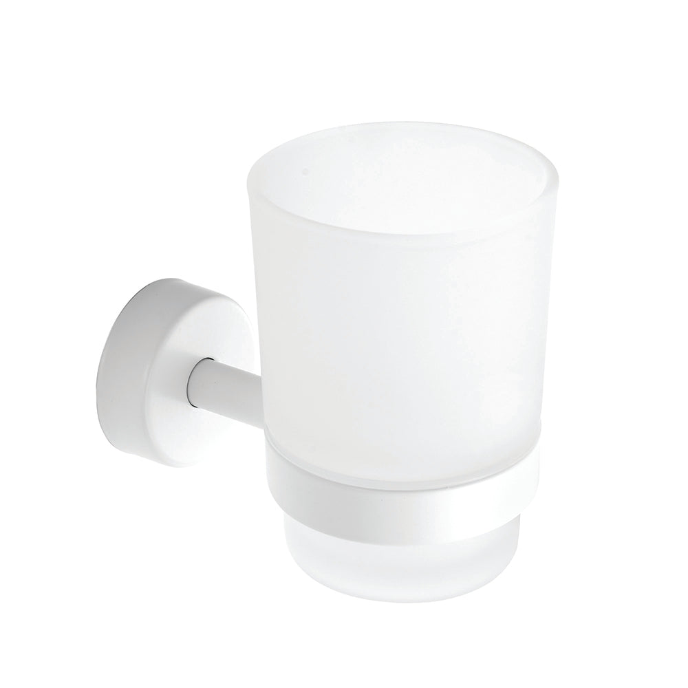 Glass Tumbler Holder – MODERNO – Matt White