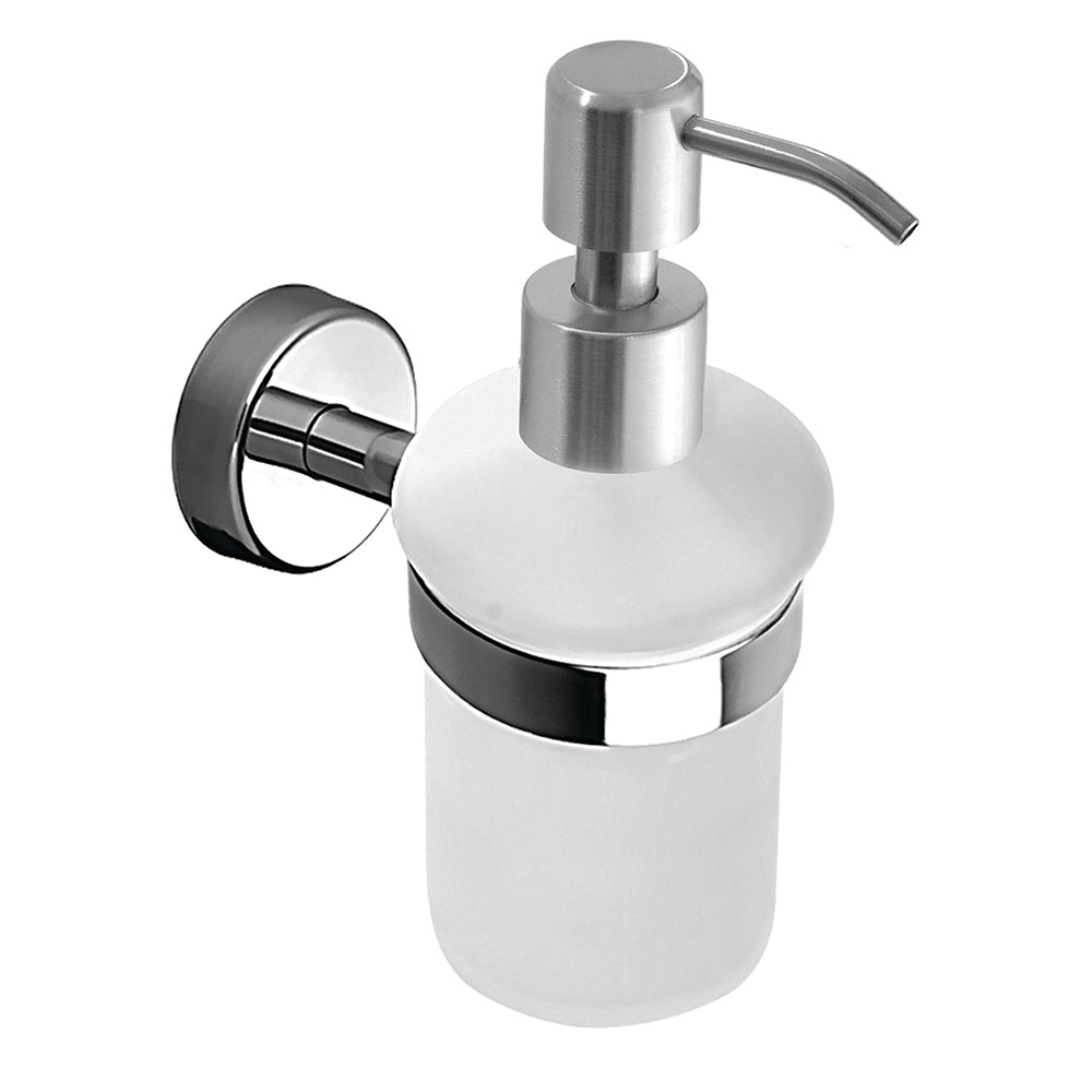 Wall-Mounted Soap Dispenser 180 ml – MODERNO – Polished Stainless Steel