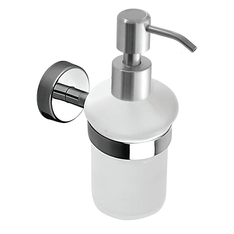 Wall-Mounted Soap Dispenser 180 ml – MODERNO – Polished Stainless Steel
