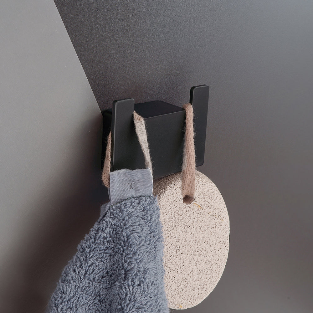 Double Hook – NEO – Matt Black – product view