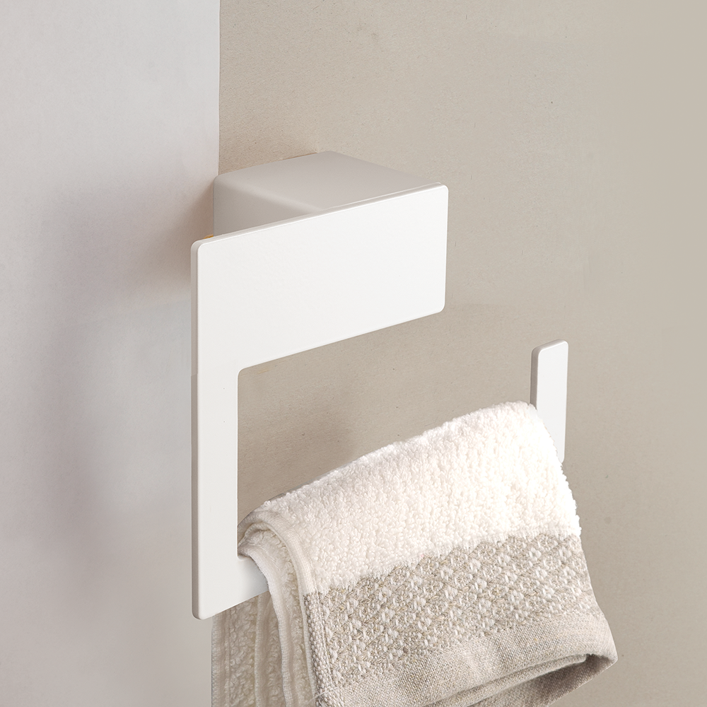 Towel Ring – NEO – Matt White – product view