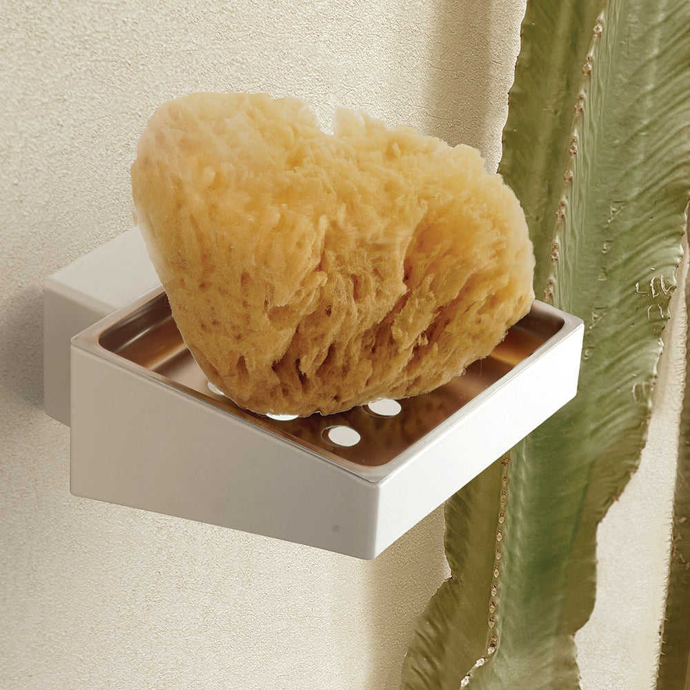 Wire Soap Dish – NEO – Matt White – product view