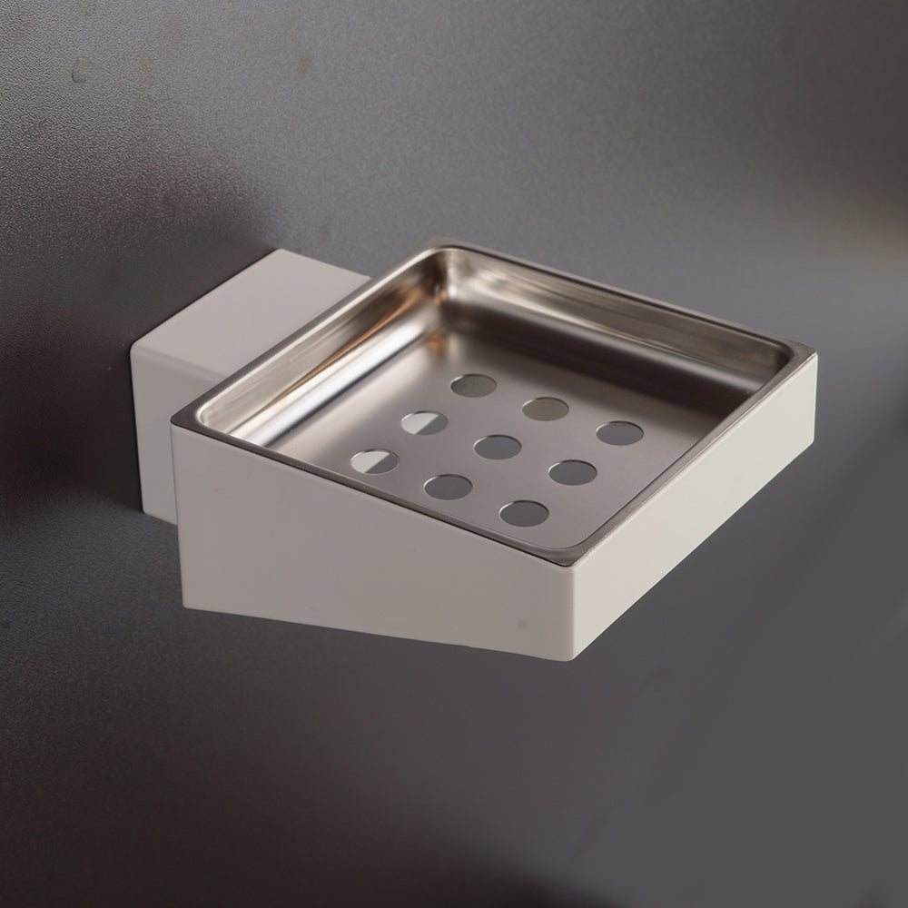 Wire Soap Dish – NEO – Matt White – product view