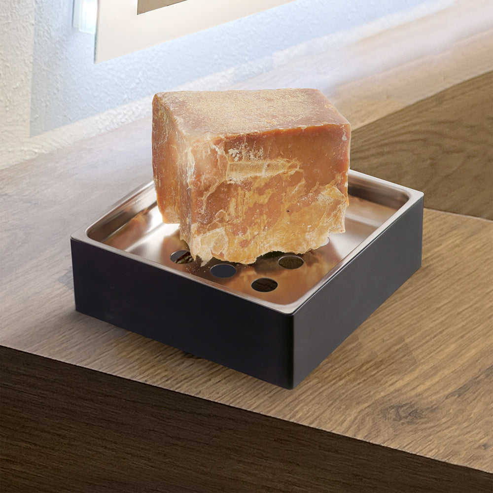 Freestanding Wire Soap Dish – NEO – Matt Black – product view