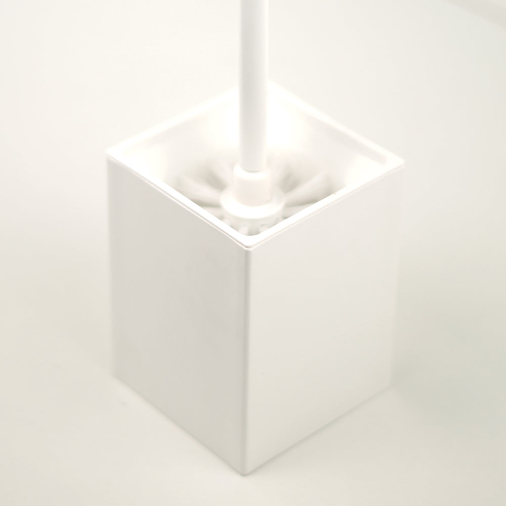Freestanding Toilet Brush Holder – NEO – Matt White – product view