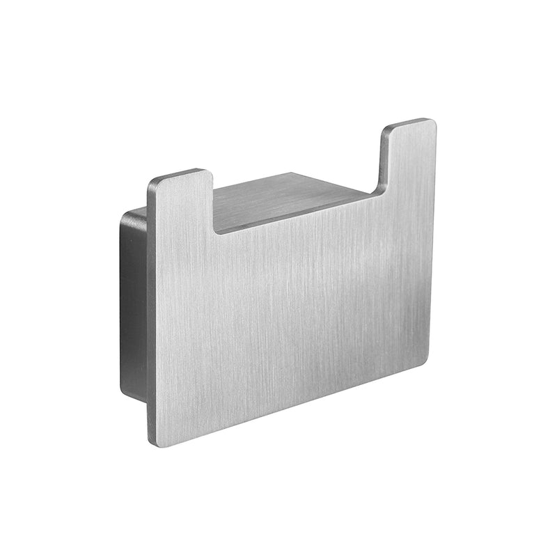 Double Hook – NEO – Brushed Stainless Steel