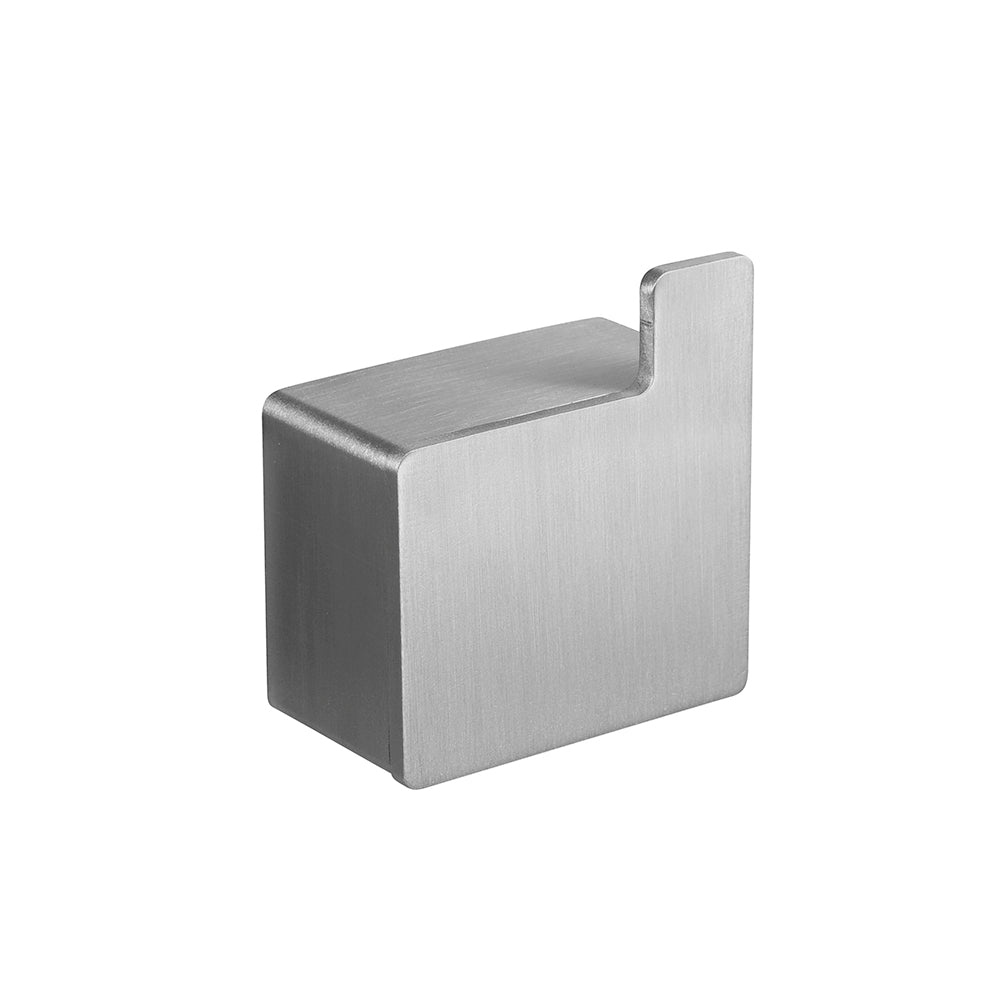 Single Hook – Right – NEO – Brushed Stainless Steel